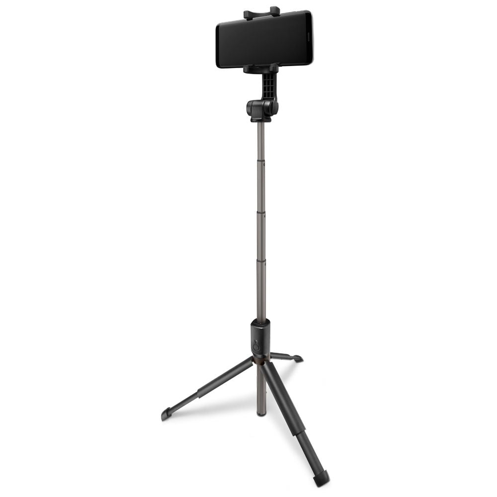 Spigen S540 W Bluetooth Selfie Stick Stativ Sort