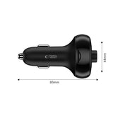 Tech Protect Cc06 3 Ports Biloplader Pd 72 W + Sender Fm Bluetooth Sort