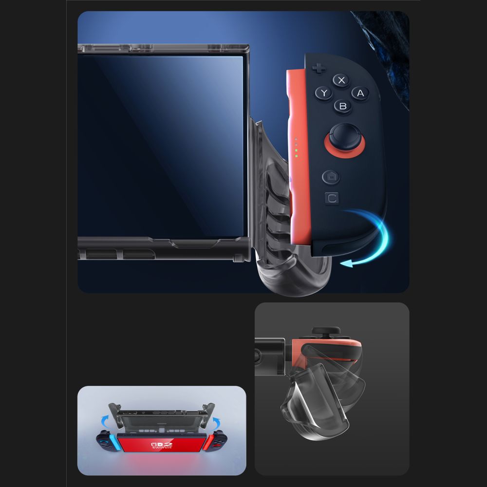 Supcase Crystal Case Til Nintendo Switch 2 Frost Sort