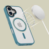 Tech Protect Magmat Magsafe Iphone 16 Mat Blågrøn