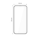 Hærdet Glas Tech Protect Quick Set+ 2 Pack Iphone 17 Pro Black