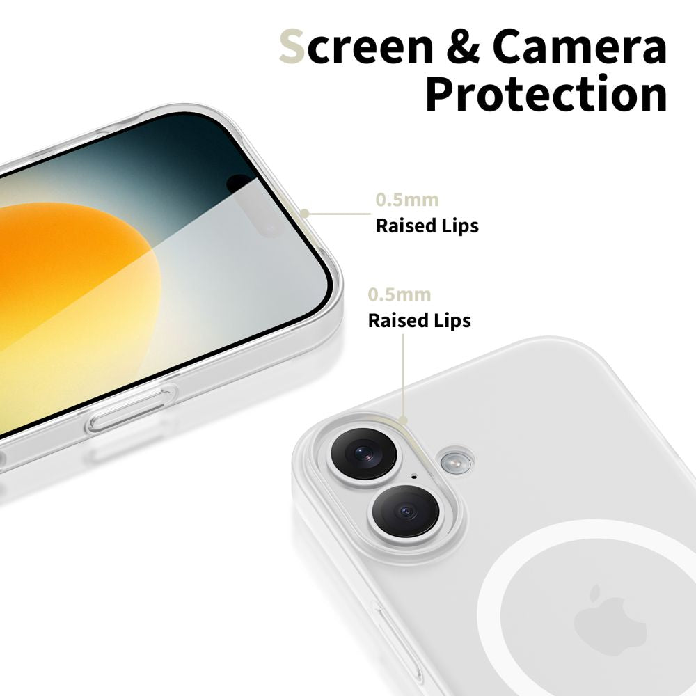 Tech Protect Magslim Magsafe Iphone 17 Mat/Hvid