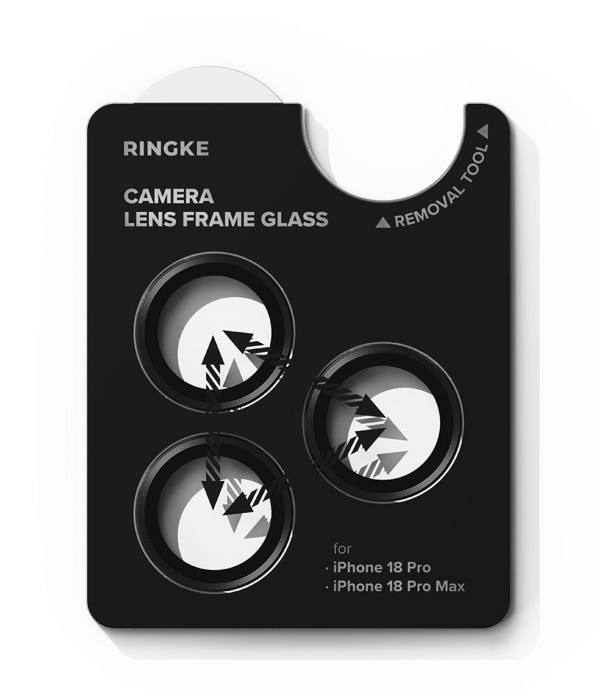 Kamera Beskyttelse Ringke Camera Frame Protector 2 Pack Iphone 18 Pro / Pro Max Sort