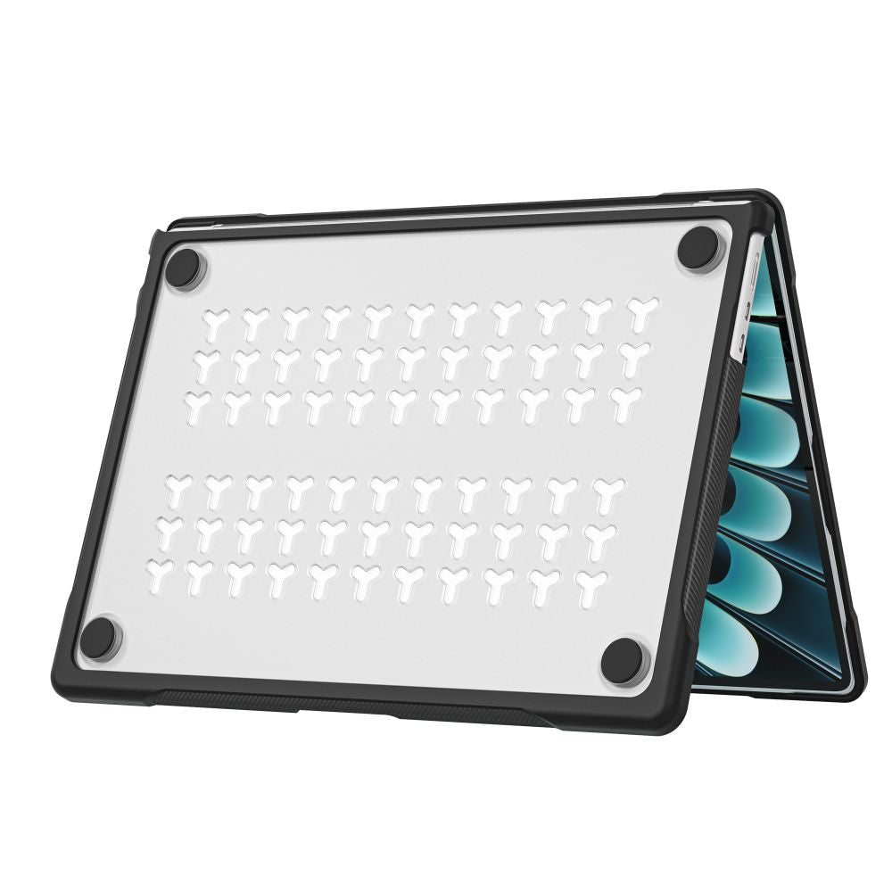 Tech Protect Velar Macbook Air 15 M2 M5 2023 2026 Sort/Mat Klar