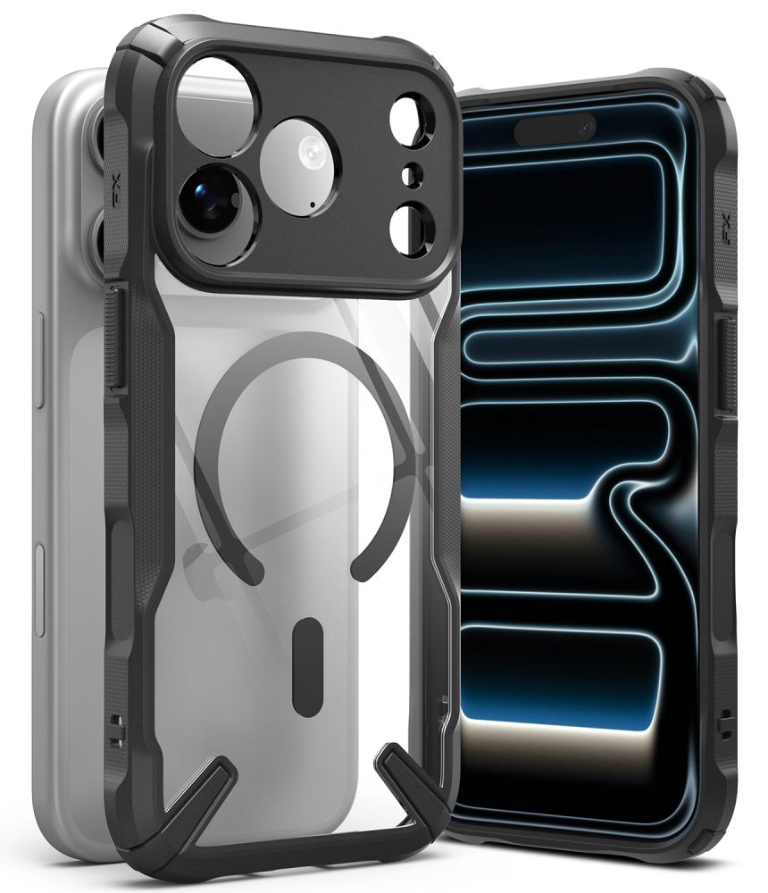 Ringke Fusion X Magnetisk Magsafe Iphone 17 Pro Max / 18 Pro Max Sort