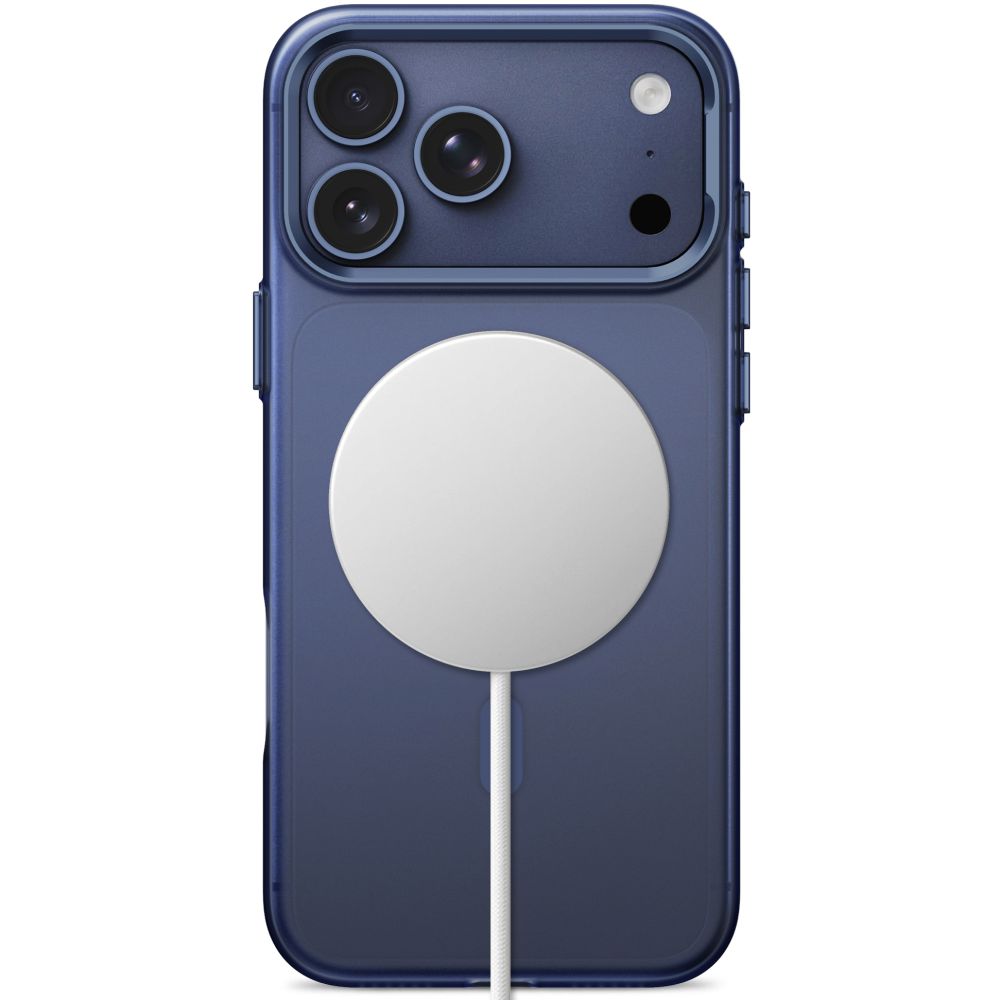 Tech Protect Magzero Magsafe Iphone 17 Pro Max / 18 Pro Max Mat Dyb Blå