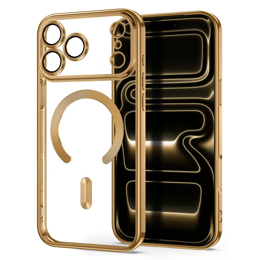 Tech Protect Magflex Magsafe Iphone 17 Pro / 18 Pro Shiny Gold