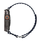 Spigen Wbf0 Remmen Til Apple Watch 8 / 9 / 10 / 11 / 12 / Se / Ultra (44 / 45 / 46 / 49 Mm) Marineblå