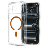 Spigen Ultra Hybrid Magsafe Iphone 17 Pro / 18 Pro Klar/Orange