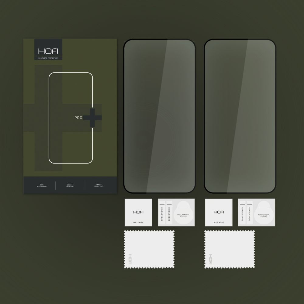 Hærdet Glas Hofi Glass Pro+ 2 Pack Galaxy A35 / A55 5 G Sort