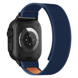 Tech Protect Nylon Elite Apple Watch 9 / 10 / 11 / 12 / Se / Ultra (44 / 45 / 46 / 49 Mm) Marineblå/Orange