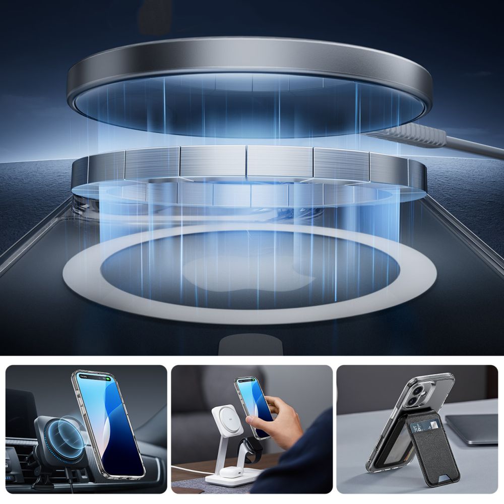 Esr Classic Pro Sæt Halolock Magsafe Iphone 16 Klar
