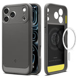 Spigen Rugged Armor Magsafe Iphone 17 Pro Max / 18 Pro Max Grå