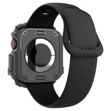 Spigen Rugged Armor Apple Watch 10/11 (46 Mm) Mørkegrå