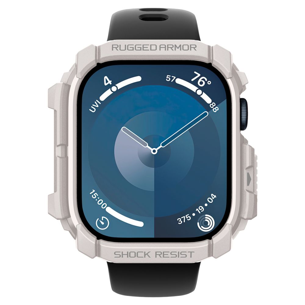 Spigen Rugged Armor Apple Watch 10/11 (46 Mm) Dune Beige