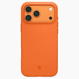 Spigen Silicone Fit Mag Magsafe Iphone 17 Pro Max Cosmic Orange