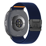 Tech Protect Nylon Lås Samsung Galaxy Watch 8 / 9 / Classic (40 / 44 / 46 Mm) Marineblå