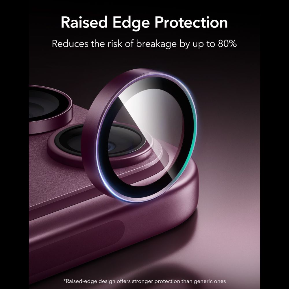 Kamera Beskyttelse Na Aparat Esr Armorite Camera Protector Iphone 18 Pro / 18 Pro Max Deep Burgundy