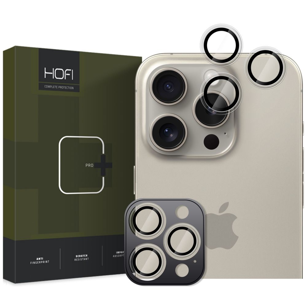 Kamera Beskyttelse Hofi Camring Pro+ Iphone 16 Pro / 16 Pro Max / 17 Pro / Max Clear
