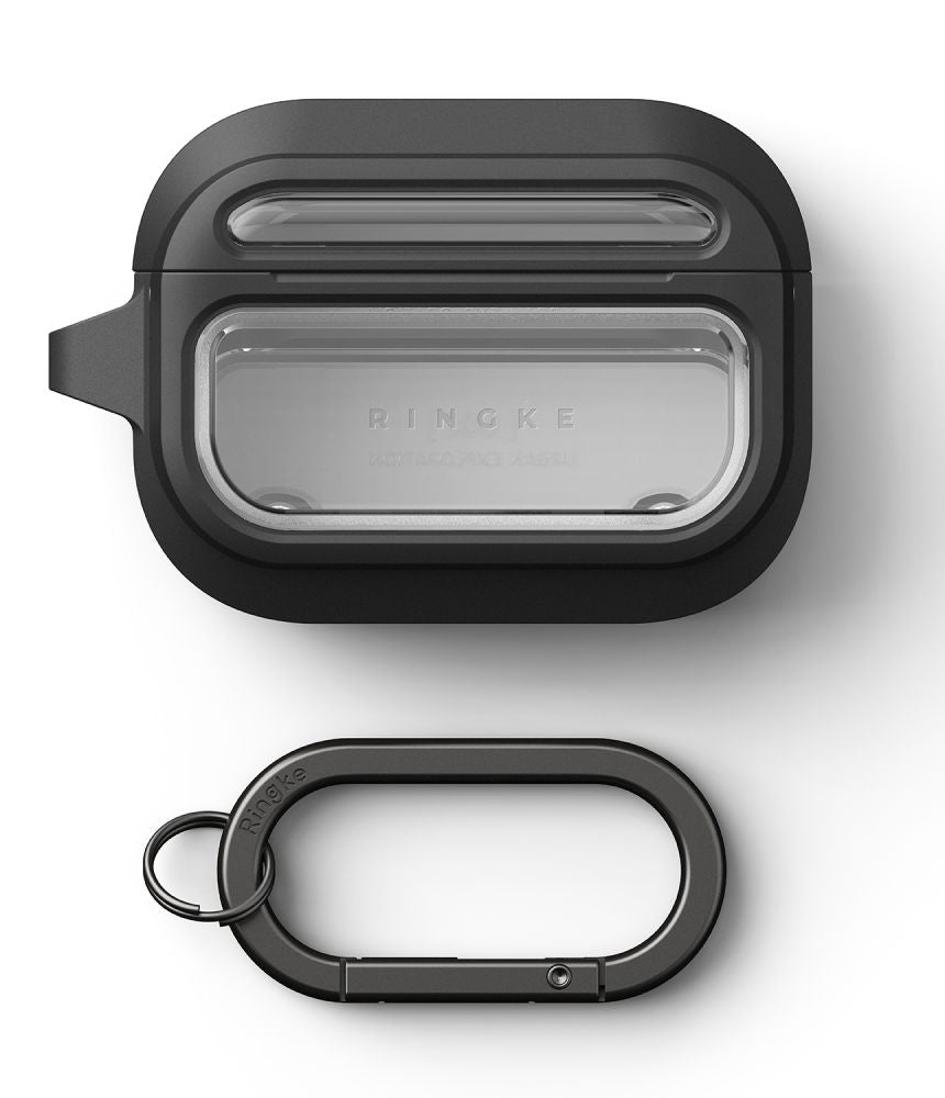 Ringke Ux Magnetisk Magsafe Apple Airpods Pro 3 Sort/Klar