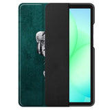 Tech Protect Smartcase Til Galaxy Tab A9+ / A11+ Plus 11.0 X210 / X215 / X216 / X230 / X235 / X236 Sad Cat