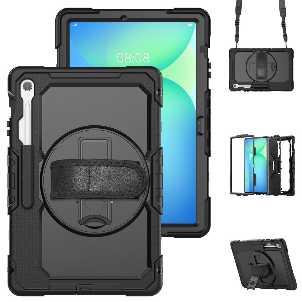 Tech Protect Solid 2 Sæt Galaxy Tab S10 Fe+ Plus 13.1 X620 / X626 B Sort
