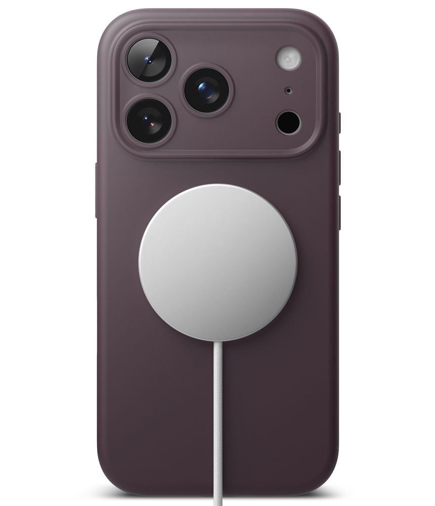 Ringke Silikone Magnetisk Magsafe Iphone 18 Pro Burgundy