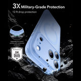 Esr Classic Hybrid Magsafe Iphone 17 Pro / 18 Pro Frosted Lysblå