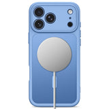 Tech Protect Basicmag Magsafe Iphone 17 Pro / 18 Pro Mat Lysblå
