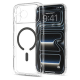 Spigen Ultra Hybrid Magsafe Iphone 17 Pro Max / 18 Pro Max Klar/Grafit