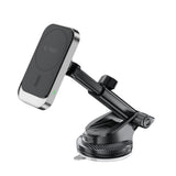 Tech Protect Mm15 W V9 Magnetisk Magsafe Dashboard & Ventilation Trådløs Opladder Til Bilholder 15 W Sort