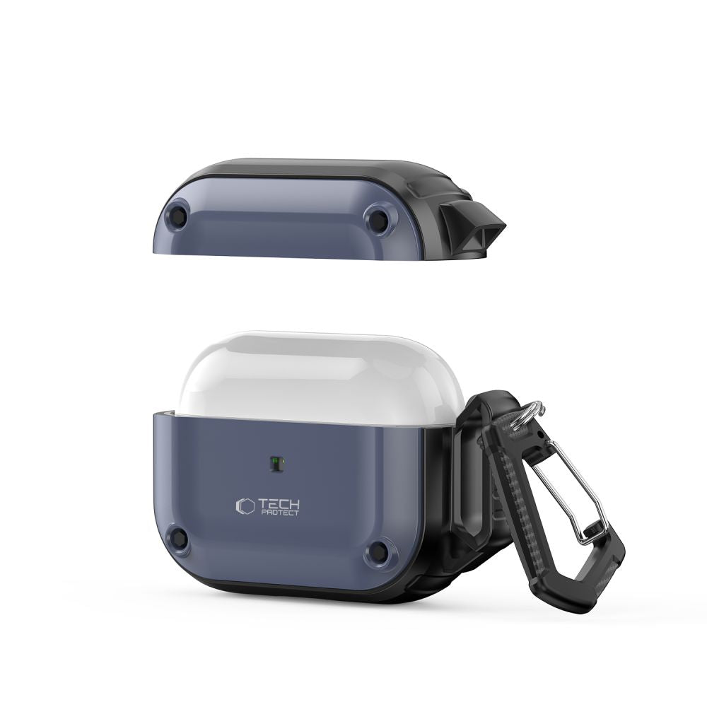 Tech Protect Rough Hook Apple Airpods Pro 1/2 Stålblå