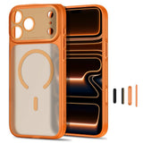 Tech Protect Magprime Magsafe Cc Iphone 17 Pro / 18 Pro Mat Cosmic Orange