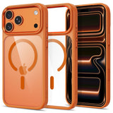 Tech Protect Magmat Magsafe Cc Iphone 17 Pro Max / 18 Pro Max Cosmic Orange/Clear