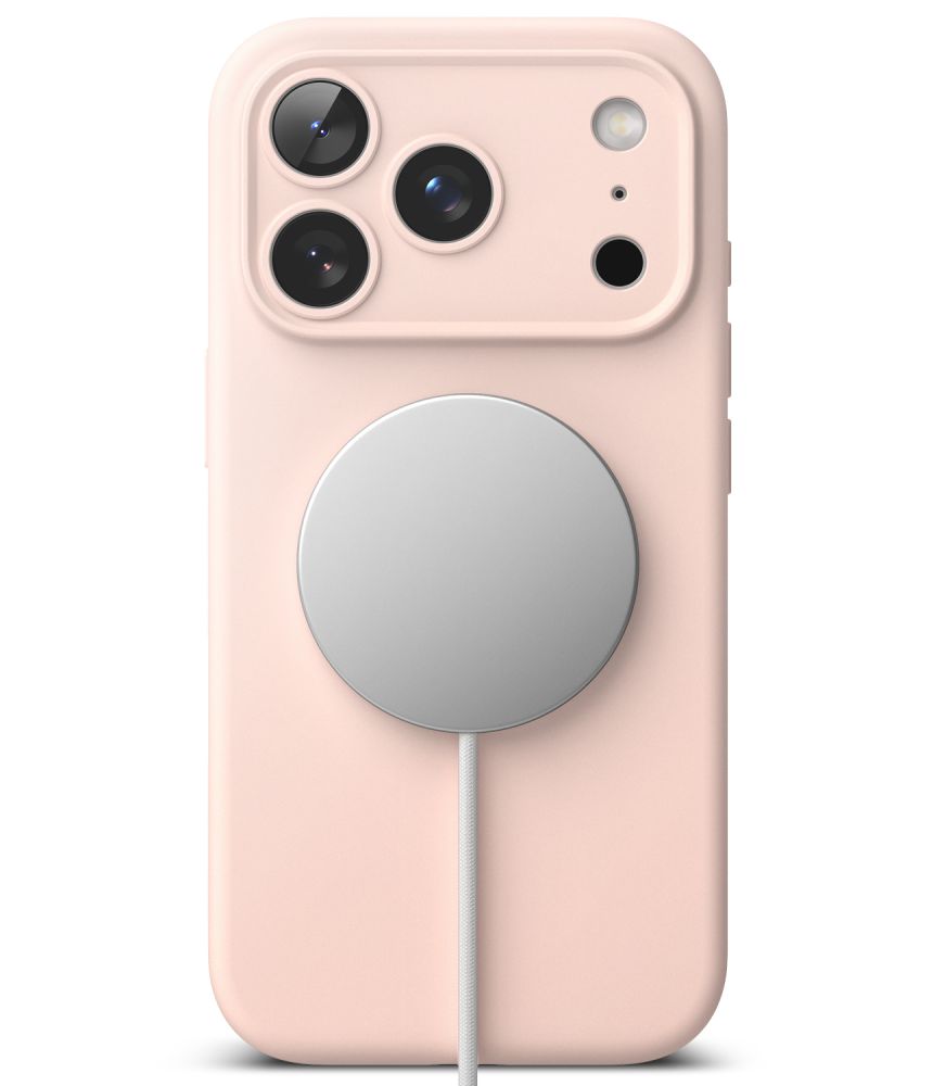 Ringke Silikone Magnetisk Magsafe Iphone 18 Pro Pink Sand