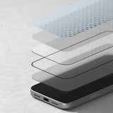 Antireflektivt Glas Antyrefleksyjne Ringke Easy Slide Anti Reflektigt Hærdet Glas Iphone 17 Pro Max / 18 Pro Max Sort