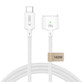 Tech Protect Mmc01 Ultraboost Magnetisk Macbook Kabel Usb C Til Magsafe 3 140 W 300 Cm Hvid