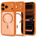Tech Protect Magpeak Magsafe Cc Iphone 17 Pro Max / 18 Pro Max Cosmic Orange/Clear