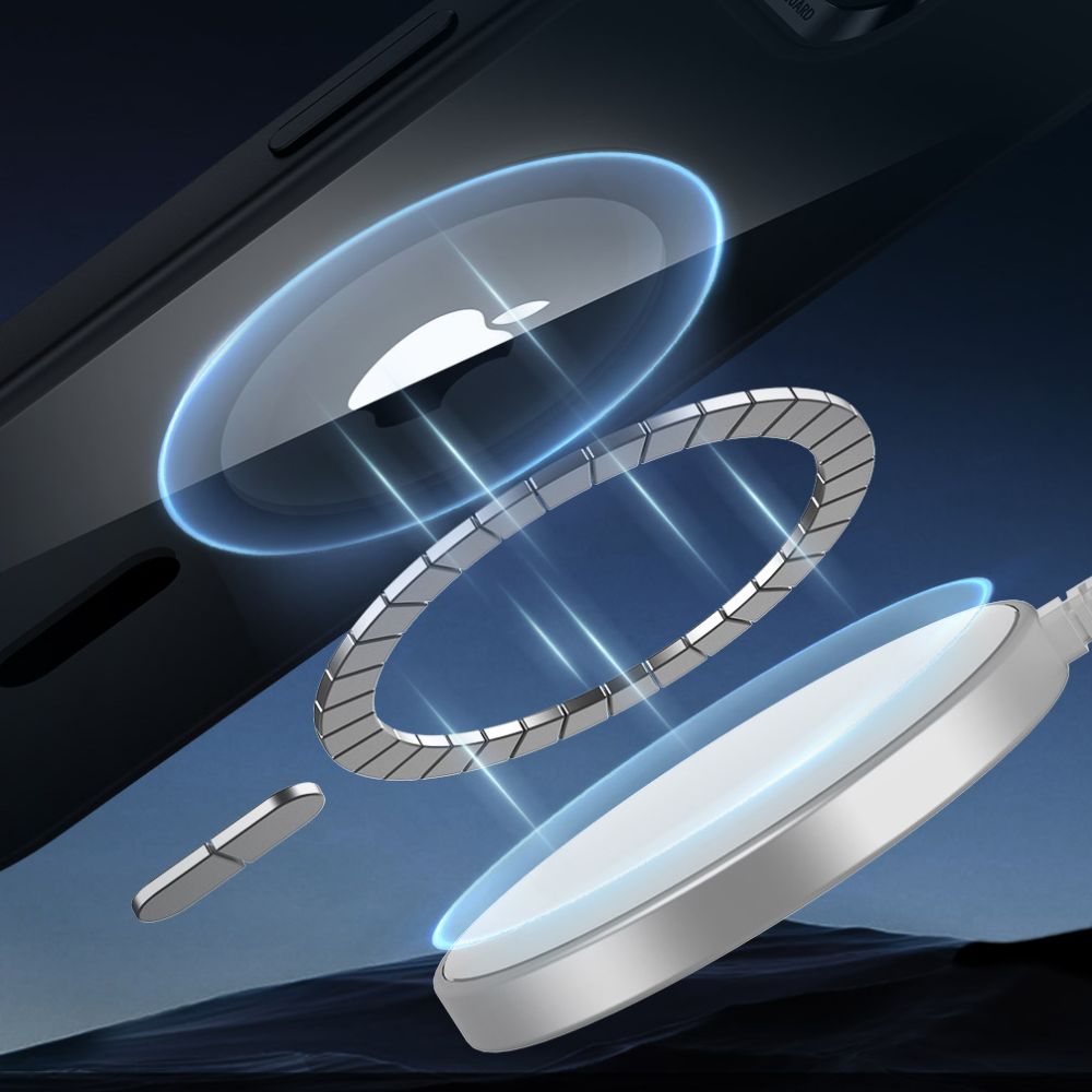 Esr Classic Hybrid Halolock Magsafe Iphone 16 E / 17 E Klar/Sort