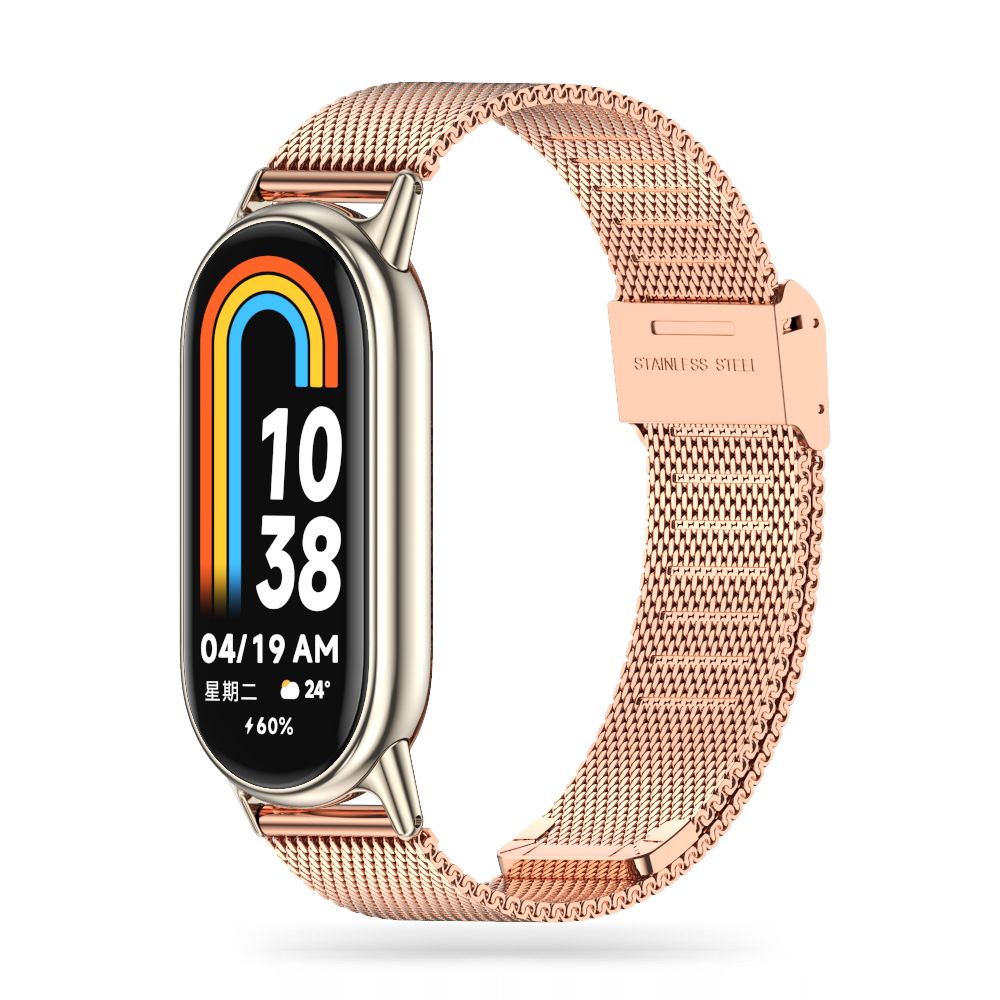 Tech Protect Milaneseband Xiaomi Smart Band 8 / 9 / 10 / Nfc Rosaguld