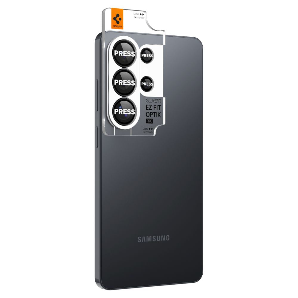 Kamera Beskyttelse Spigen Optik Pro Hd Glas.Tr 'Ez Fit' Camera Protector 2 Pack Galaxy S26 Ultra Black