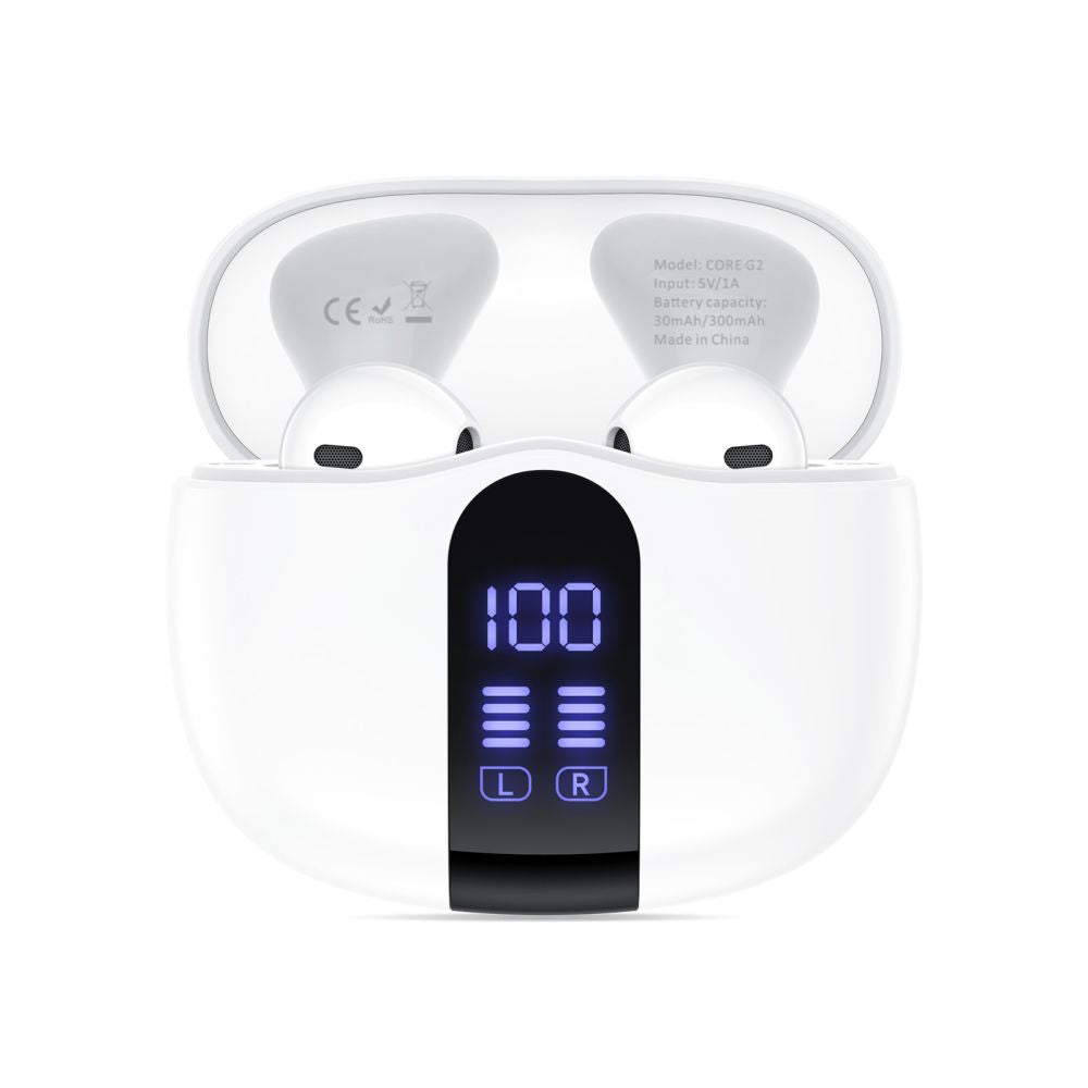Tech Protect Ultraboost Tws Høretelefon Core G2 Hvid