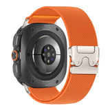 Tech Protect Nylon Lås Samsung Galaxy Watch Ultra 1 / 2 2024 2026 (47 Mm) Orange