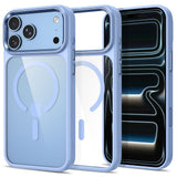 Tech Protect Magmat Magsafe Cc Iphone 17 Pro Max / 18 Pro Max Lysblå/Klar