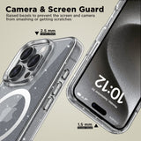 Tech Protect Flexair Hybrid Magsafe Iphone 16 Pro Glitter