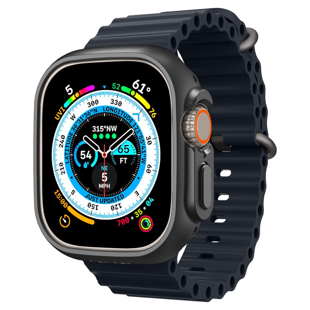 Spigen Thin Fit Apple Watch Ultra 1 / 2 / 3 / 4 (49 Mm) Sort