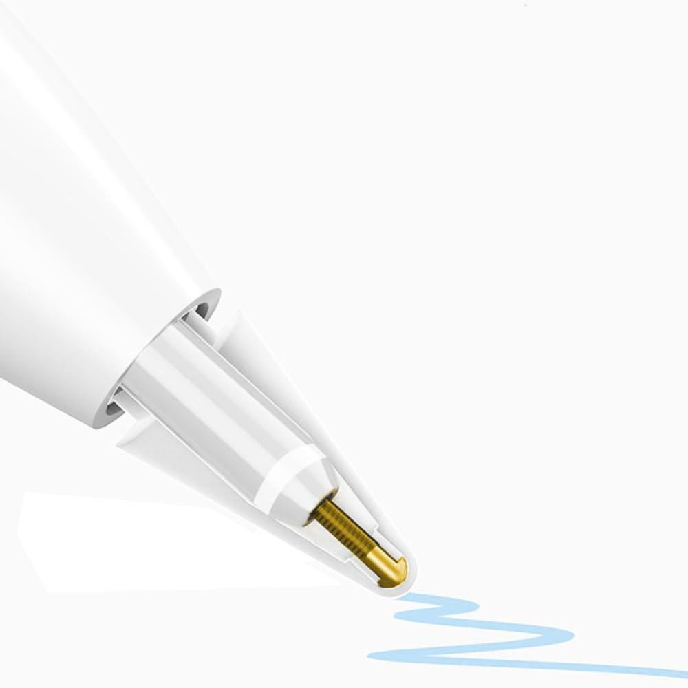 Tech Protect Stylus Spidser Med 4 Stk. Apple Blyanter, Hvide