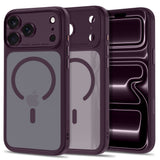 Tech Protect Magpeak Magsafe Cc Iphone 17 Pro Max / 18 Pro Max Mat Burgundy