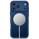 Tech Protect Basicmag Magsafe Iphone 17 Pro / 18 Pro Mat Dyb Blå