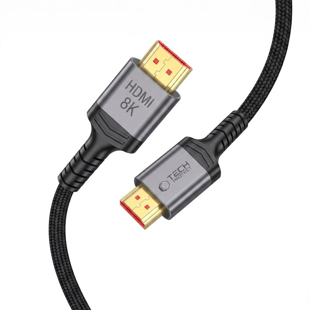 Tech Protect Ultraboost Kabel Hdmi 2.1 4 K 120 Hz / 8 K 60 Hz 200 Cm Sort